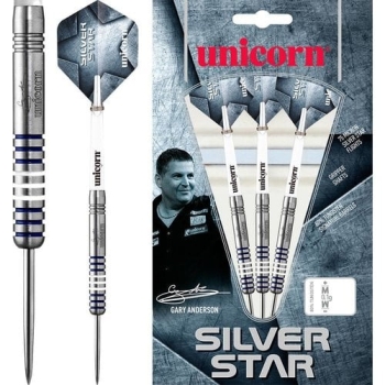 Gary Anderson Silverstar 80% P1 - Steeldarts 25gr.